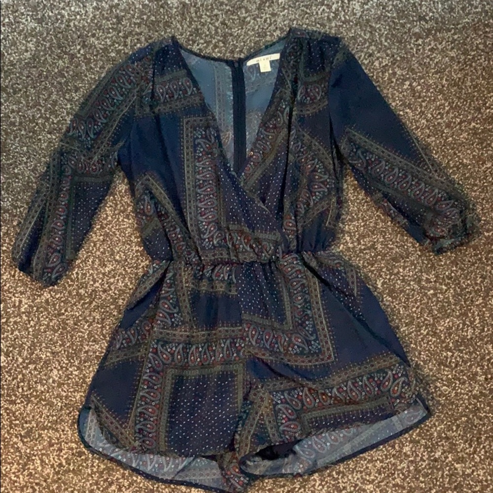 Multicolored romper